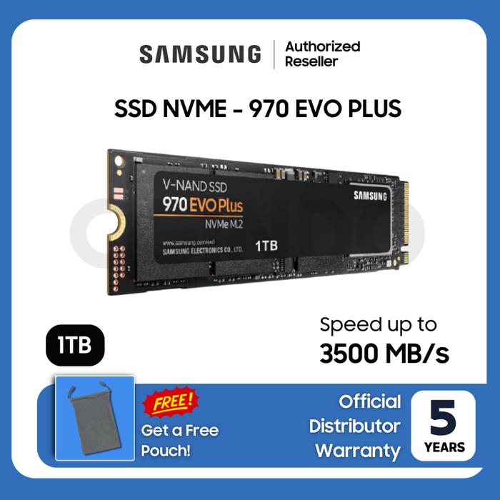 Jual PL19 Samsung SSD 970 EVO PLUS NVMe 250GB/ 500GB 1TB