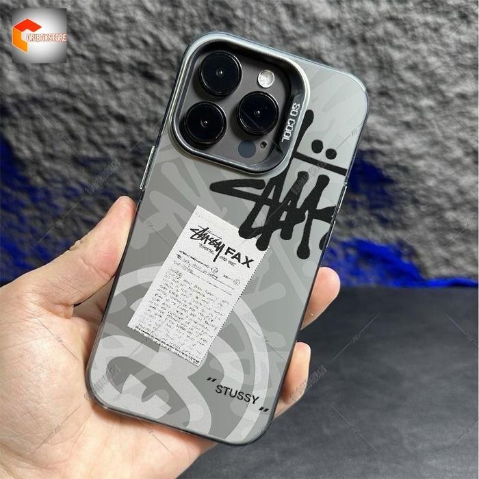 Gambar RCI200 PREMIUM MATTE HARD CASING HP IPHONE STUSSY CASE Compatible For Iphone 7 8 7+ 8+ 11 12 13 14 15 16 PRO PLUS PROMAX SHOCKPROOF CASING ANTI FINGERPRINT FULL COVER * - RCI200 STUSSY, IP 7/8 dari ARISTA CABANG 2 undefined Tokopedia