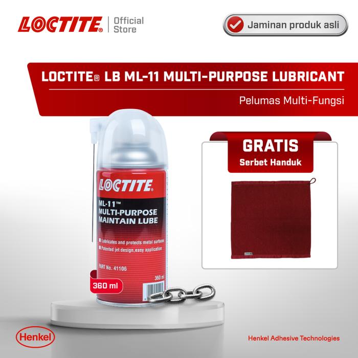 Gambar TERLARIS LOCTITE LB ML-11 MULTI-PURPOSE LUBRICANT PELUMAS 360 ML MURAH dari TOKO ACHAA SHOP undefined Tokopedia