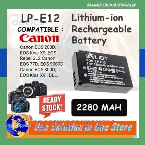 Jual NEW BATERAI CANON EOS M10 M50 MARK II MARK EOS M200 M100