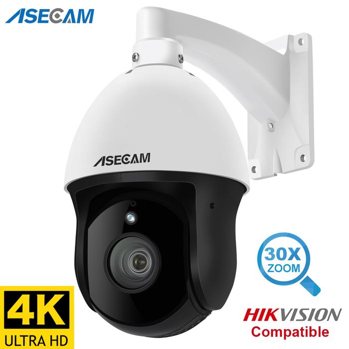 Jual 8MP 4K IP Camera Outdoor PTZ 30X Zoom CCTV Varifocal Onvif H