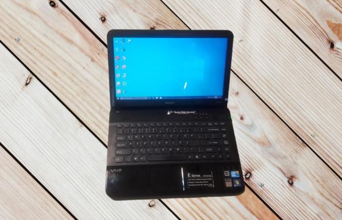 Laptop Leptop Second Sony Vaio Intel Core I7 Ram 4gb 14 Inc Siap Pakai