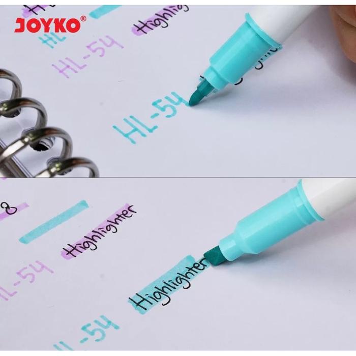Gambar (6pcs) Highlighter Joyko Pastel Color HL-54 6 warna dari aruanstore undefined Tokopedia