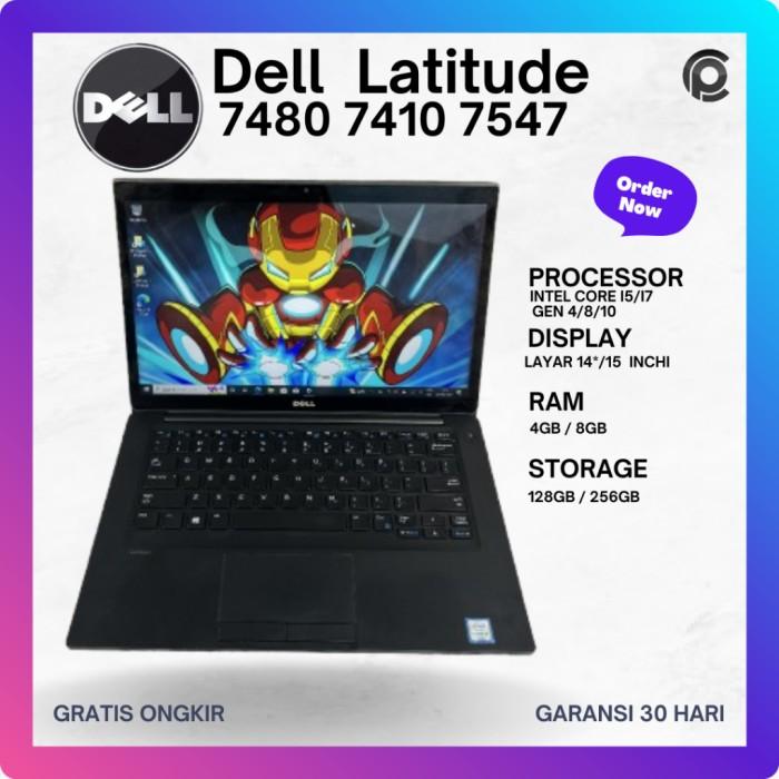 Dell Latitude 7480 7410 7547 I5 I7 Gen Gen Gen 10 Laptop Seken  Bergaransi Terawat