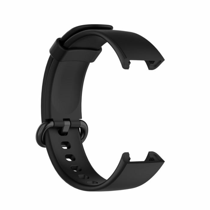 Gambar Tali Jam Strap Mi Watch Lite / Mi Watch Lite 2 / Redmi Smartwatch TPU - Mi Watch Lite 2, Hitam dari GadgetKaca undefined Tokopedia