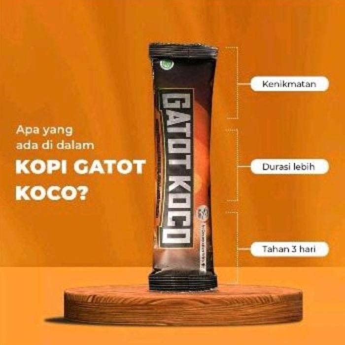 Gambar Kopi Gatot Koco Harga Per 1 Sachet Original Bersertifikat BPOM Halal - Asli Kopi Stamina Obat Pria Kuat Tahan Lama dari Basuki11145 undefined Tokopedia