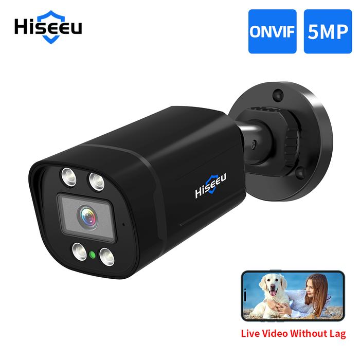 Jual New Hiseeu 5MP AHD CCTV Camera Night Vision 1080P Outdoor