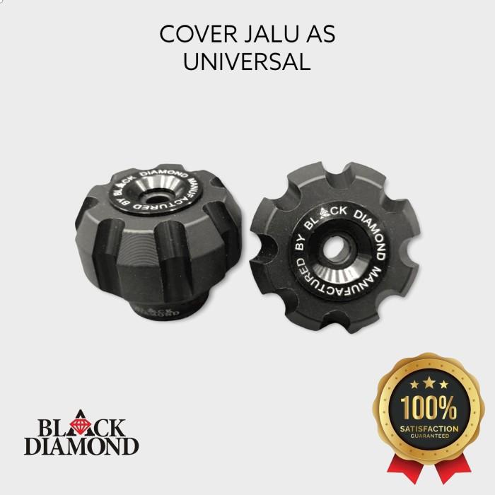 Gambar Cover Baut Jalu As Roda R15 R25 MT CBR150 CBR250 Ninja Black Diamond - Hitam dari Black Diamond Official Store undefined Tokopedia