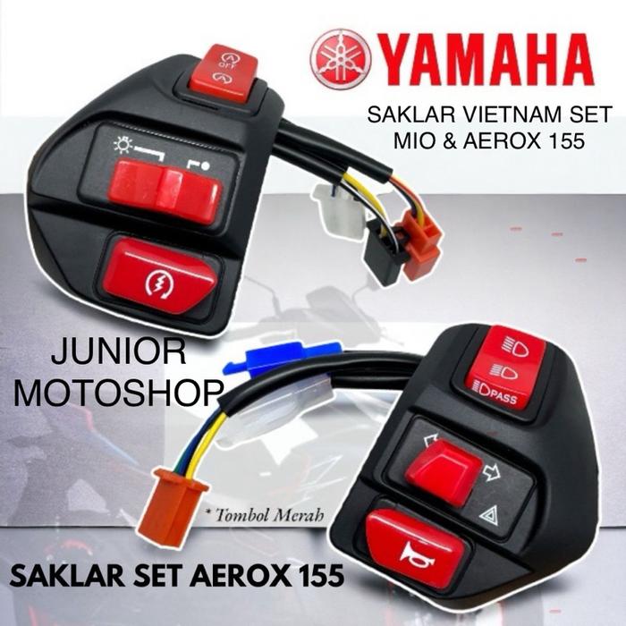 Gambar Holder.Saklar Mio Vietnam Aerox,Nmax,Xeon,Mio J,Mio M3,Soul Gt, Jupiter Mx Dll Murah dari SERBA MAKANN undefined Tokopedia
