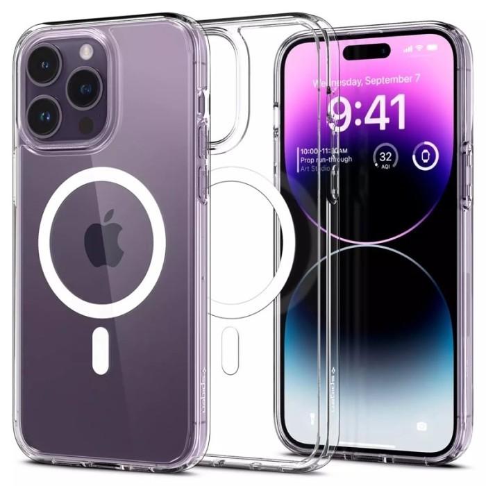 Gambar Hard Case Magnetik Magsafe Silikon Iphone 13 14 Mini Plus Pro Max - iP 14 Pro Max dari Crecent Cell Store undefined Tokopedia