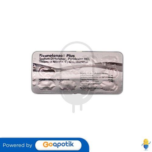 Jual NEUROFENAC PLUS BLISTER 10 TABLET - Kota Medan - Apotek Anda Medan ...