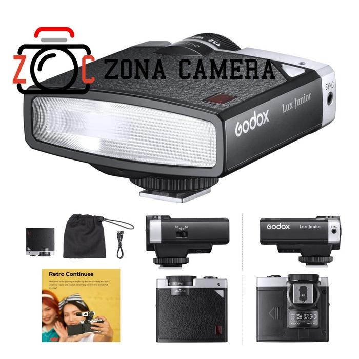 Jual Godox Lux Junior Black Speedlite Flashni Kamera Blitzrrorles
