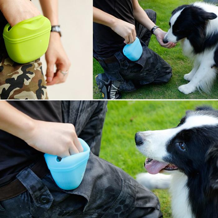 Jual e Dog Treat Bag Pet Portable Dog Training Waist Bag Outdoor