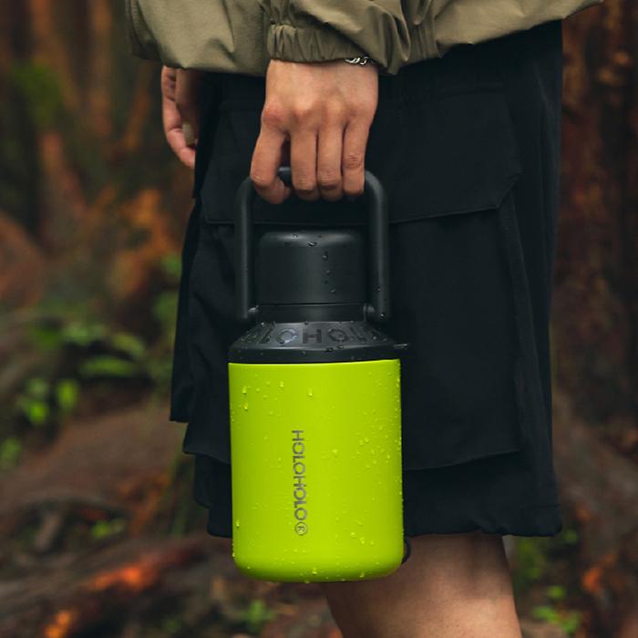 Jual Terbaru, HOLOHOLO Thermos Bottle 1L Water Bottle Stainless