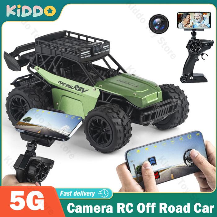 Remote Camera Car 1:16 Scale R/C Car With 1080p Camera VR Goggles