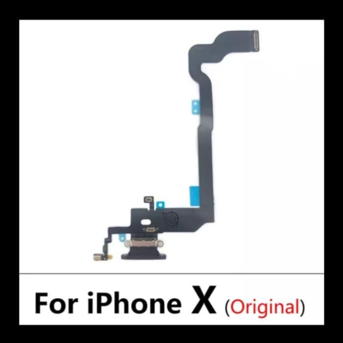 Gambar Jual Flexibel Charging Iphone X Xr Xs Xsmax Original |Port Dock Usb Charger - IPHONE X dari Funira Caine Store undefined Tokopedia