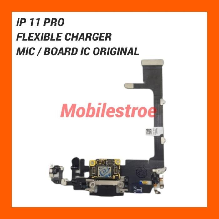 Gambar Jual Flexible Konektor Charger Board - Mic - Ic Iphone 11 Pro Original - GRAY dari Funira Caine Store undefined Tokopedia