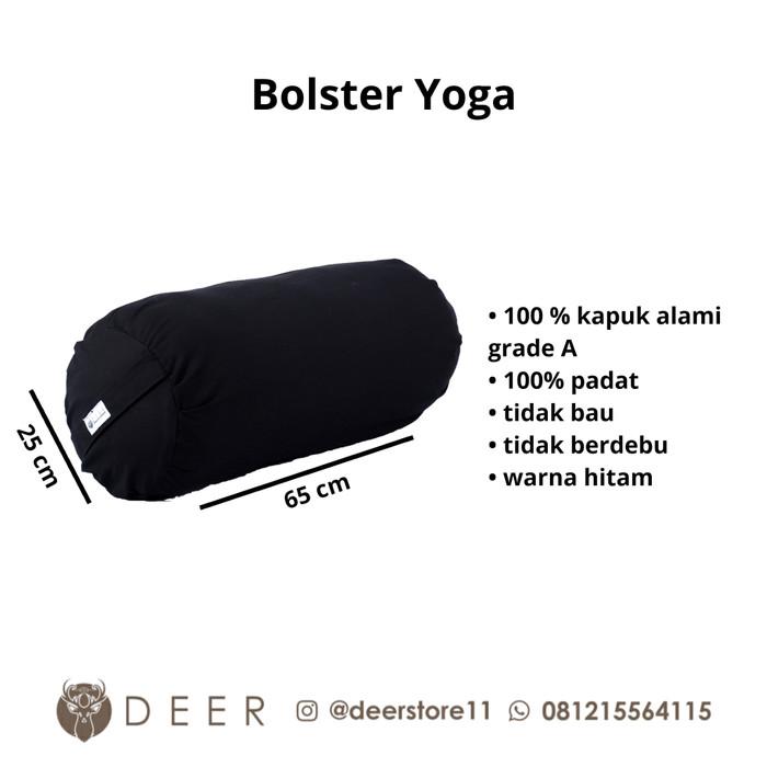 Gambar terlaris BOLSTER/GULING YOGA - Hitam dari Griva undefined Tokopedia