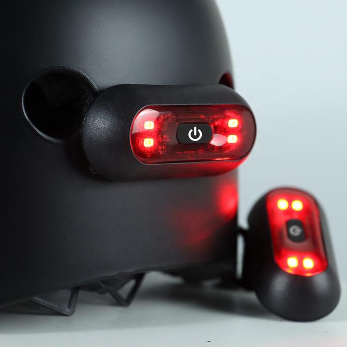 Jual Moto Helmet Light Luces Para Casco Bike Taillight Motorcycle