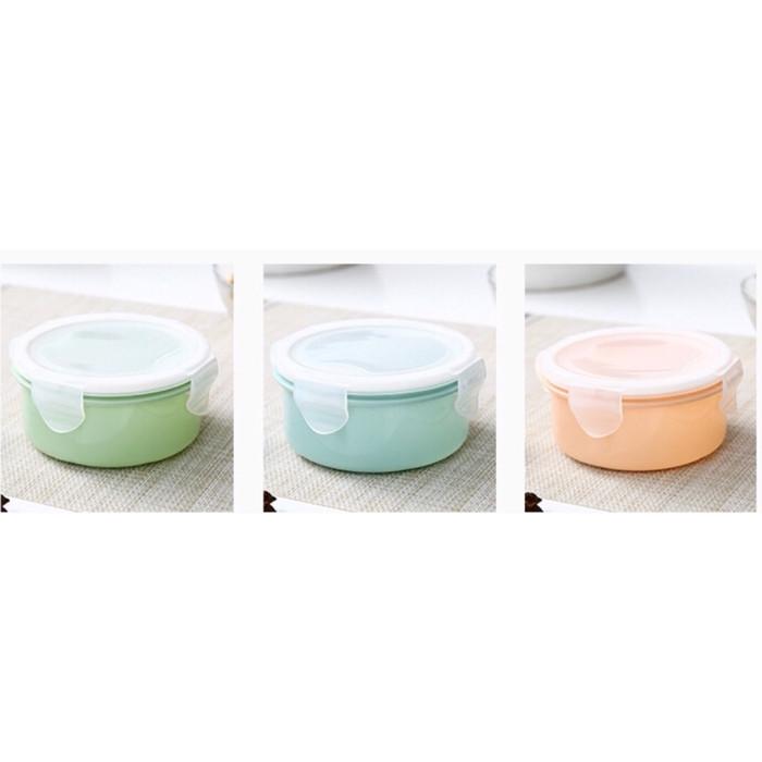 Gambar tempat bekal mini / mini lunch box - Orange dari unniso undefined Tokopedia