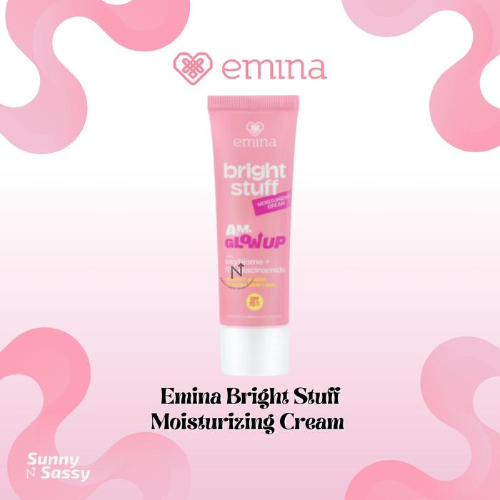 Gambar Emina Bright Stuff Moisturizing Cream 20 ml - Pelembab Wajah Mencerahkan dari Sunny n Sassy undefined Tokopedia