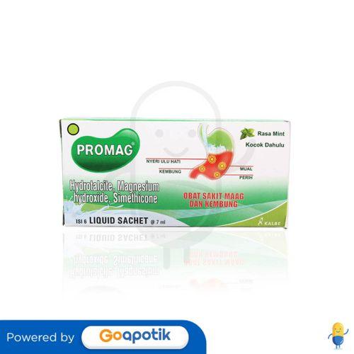 Gambar PROMAG SUSPENSI 7 ML BOX 6 SACHET dari Apotek Mitra Sehat Solo by GoApotik undefined Tokopedia