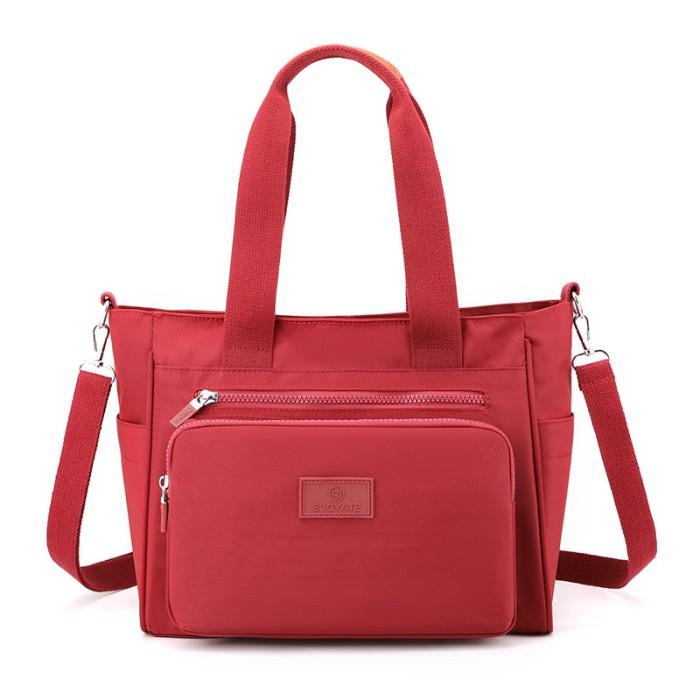 Gambar BAG OPRTUNITY TAS JINJING WANITA TAS SELEMPANG ORI SLINGBAG HAND BAG - SUOYATE 1062 BEST SALE & DISKON - Red Rose dari BAG OPRTUNITY undefined Tokopedia