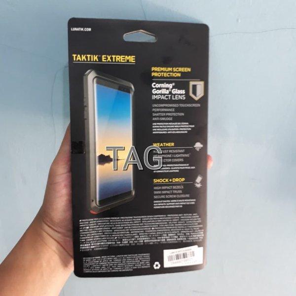 Jual Samsung Galaxy Note bumper powerful lunatik taktik hard