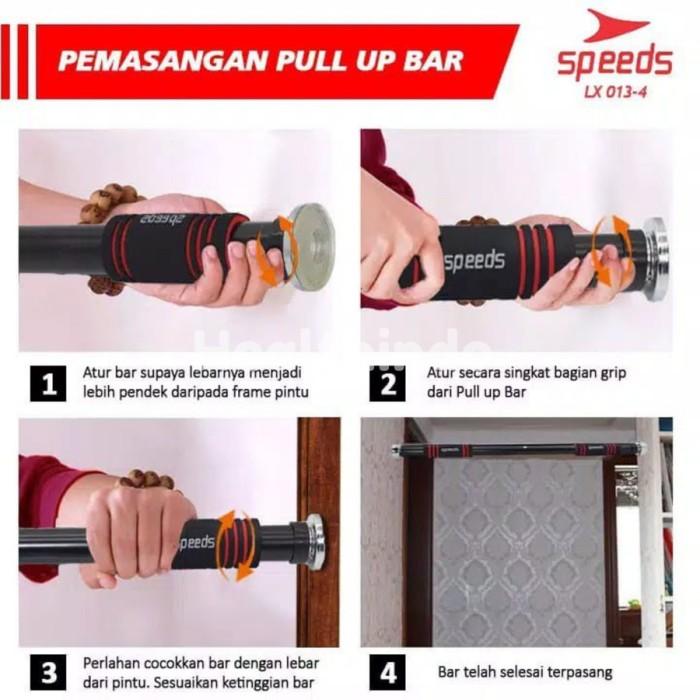 Jual Pull Up Bar Chin Up Iron Gym Alat fitness doorway door