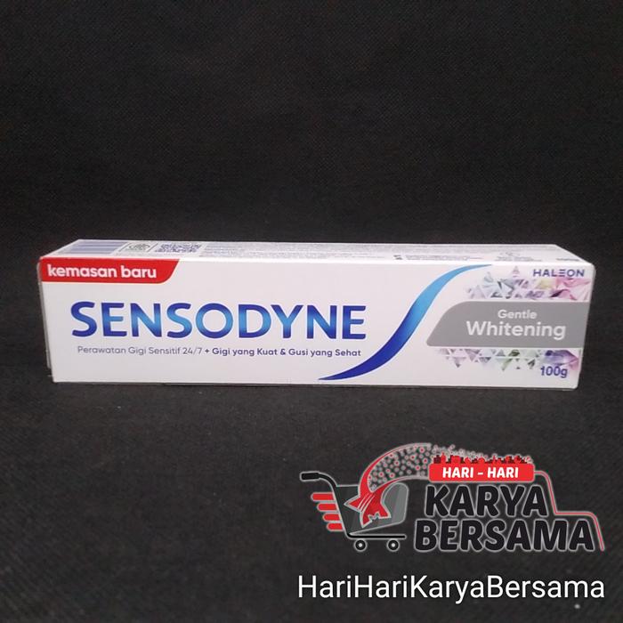 Gambar [ODOL] SENSODYNE GENTLE WHITENING 100GR dari HariHariKaryaBersama undefined Tokopedia