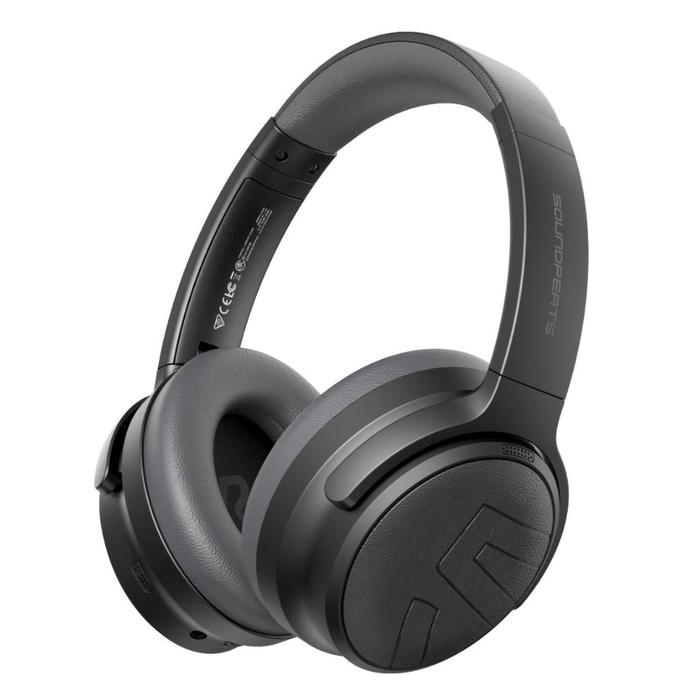 Gambar SOUNDPEATS SPACE PRO OVER EAR ANC ACTIVE NOISE CANCELING HEADPHONES - Black dari Level99 Malang undefined Tokopedia