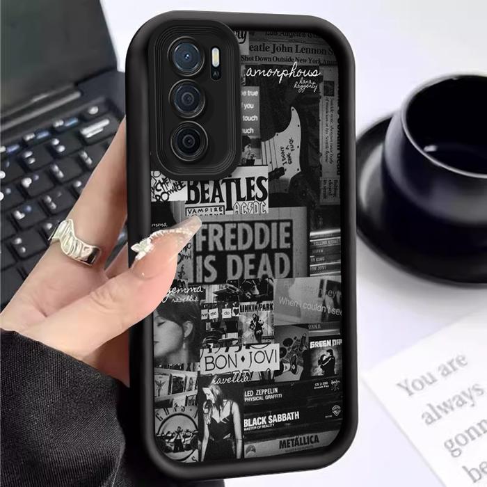 Gambar Casing Hp For OPPO A16 A16s A16K A16e A15 A15s A12 A12s A12e A11 A11x A11K Rock Age Shoftcase slim shockproof silicon soft case premium - BLACK, OPPO A11K dari parabatokoresmi undefined Tokopedia