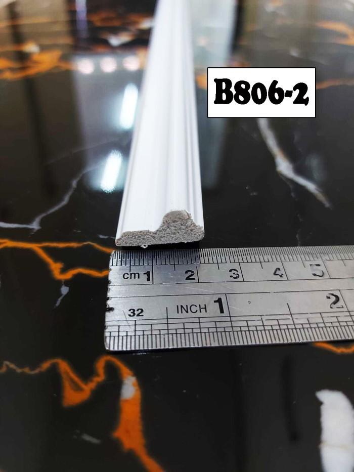 Gambar (COD) EG Wall Moulding Ukuran 290cm List  PVC Ukiran Dinding Hiasan Dinding Lis Molding Tembok - B806-2, 290cm dari Electronic Gallery undefined Tokopedia