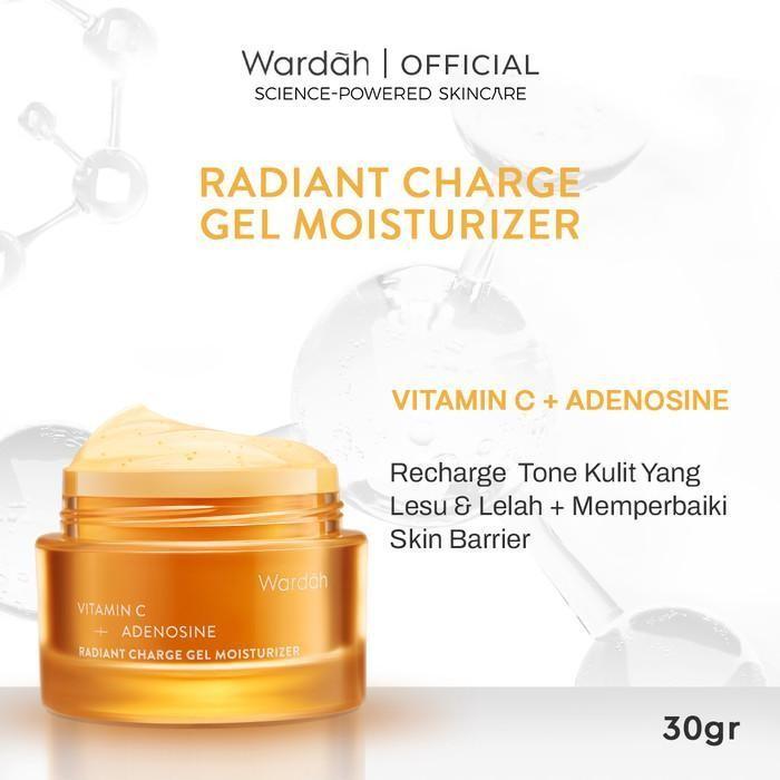 Gambar WARDAH Gel Moisturizer - Pelembab Wajah | Cica Complex | Vitamin C | Tranexamic α-Arbutin | 14X Hyaluron - WRD Vitamin C dari Vyuan undefined Tokopedia