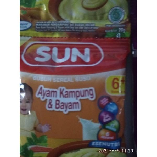 Gambar sun bubur sereal susu bayi 20gram - aym kmpg bayam dari Iwa88grocery undefined Tokopedia