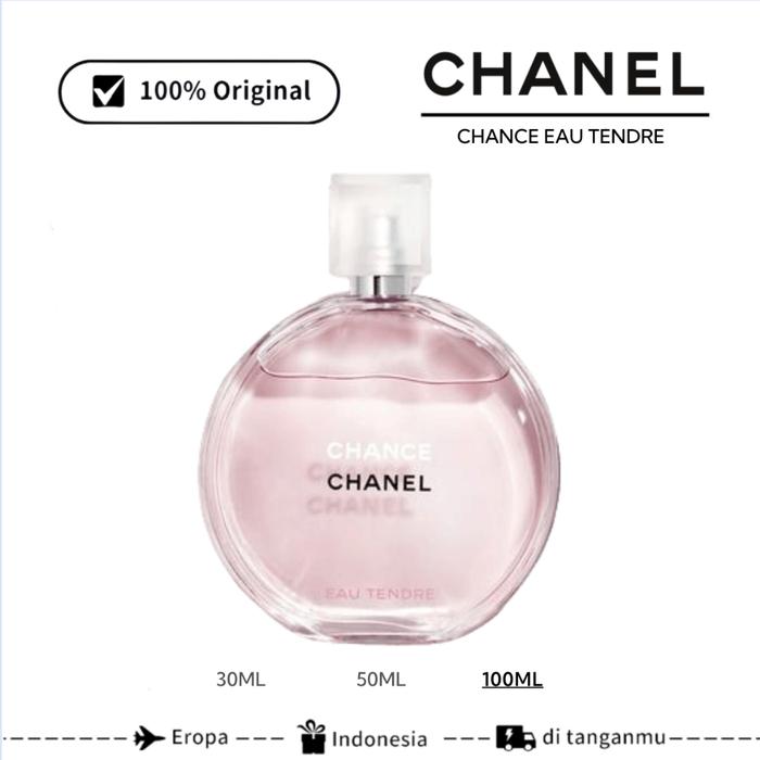 Chanel Chance Eau Tendre/Eau Vive/Eau Fraîche Eau De Toilette Spray 100Ml  Original Garansi EDT 100ML di Dawaciko Tokopedia