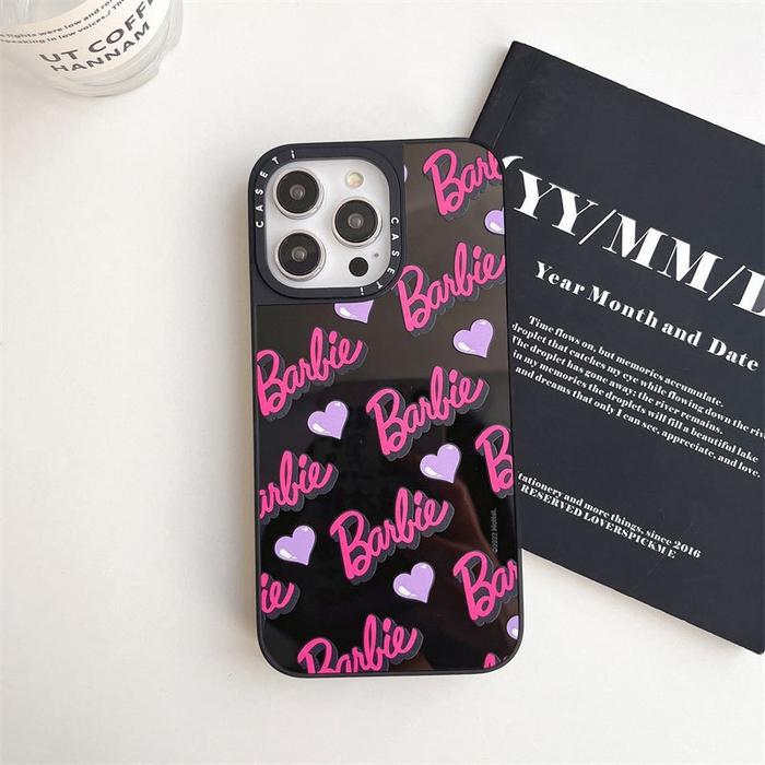 Gambar Case iPhone TiFY Cermin Casing Untuk iPhone 14pro Max13 Promax 12mini11 XS XR XSMAX 7plus Barbie Stiker Shockproof Full Pelindung Ponsel Cover-FE dari TB Saki22 undefined Tokopedia