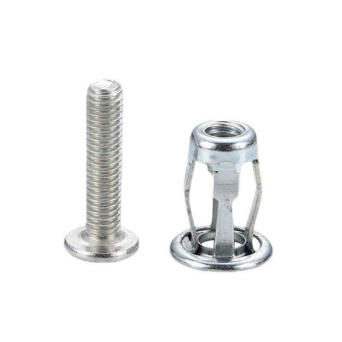 Gambar 20pcs M5/M6 Jack Nuts Sekrup Stainless Steel Untuk Dinding,Mur Sekrup Untuk Dinding Besi,Hollow Metal Wall Nut - M5 dari Hidap Elegan3 undefined Tokopedia