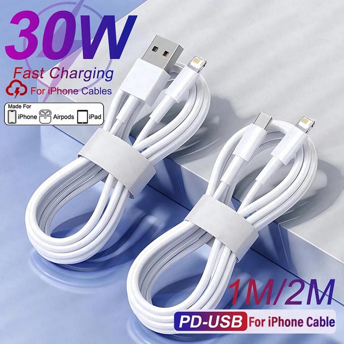 Jual For Apple 30W Quick Charger USB Type C For iPhone 15 14 13 12