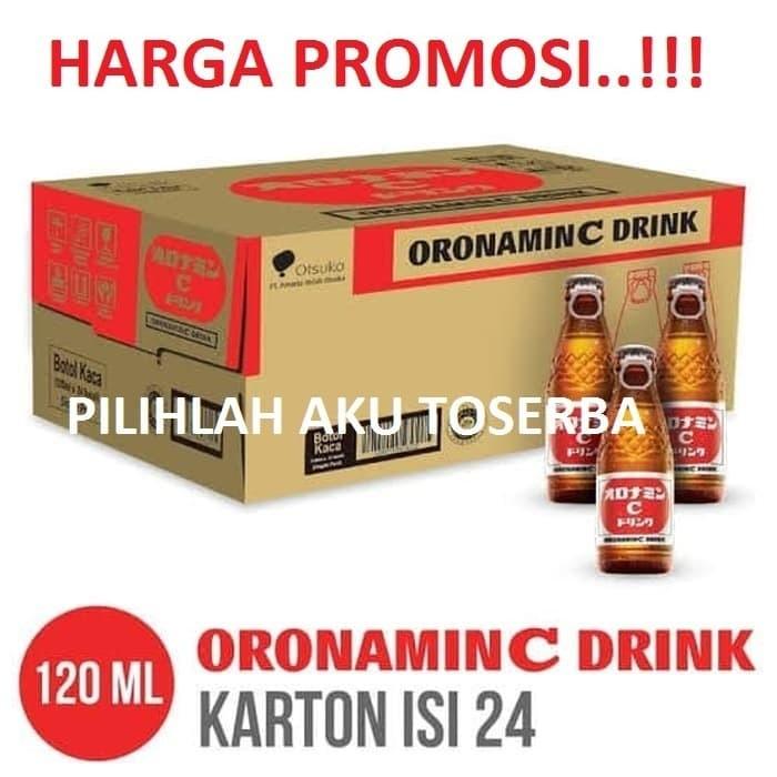 Gambar SALE TERLARIS !!! ORONAMIN C DRINK - 120 ML 1 KARTON 24 BOTOL PACKING AMAN dari Kin Stores_ undefined Tokopedia