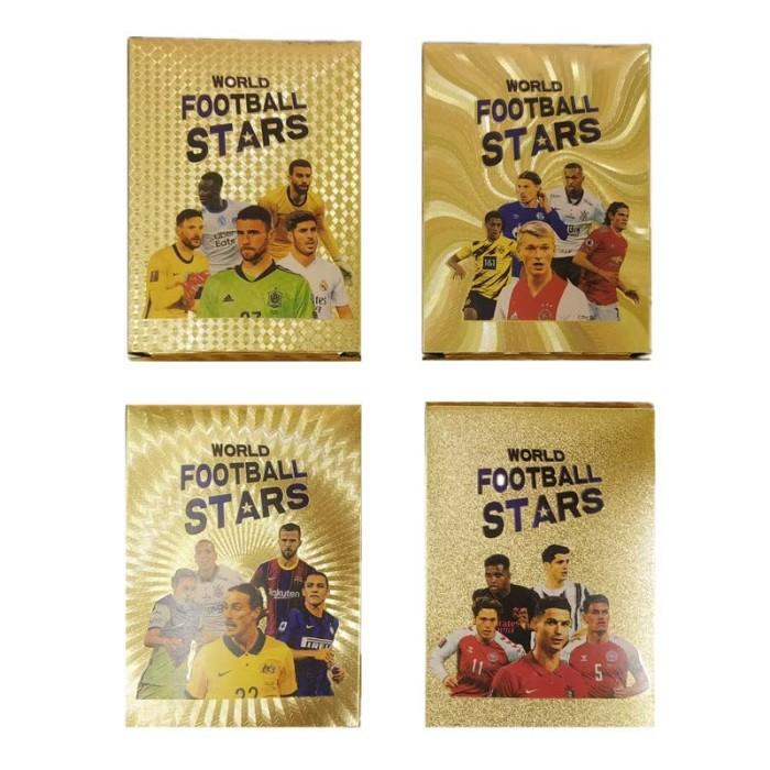 Gambar Kartu Bintang Sepak Bola 55pcs Kartu Sepak Bola World Cup 2022 Football Card  Kartu Kipas Pemain Bola - Emas dari Dua Anak Toko 818 undefined Tokopedia