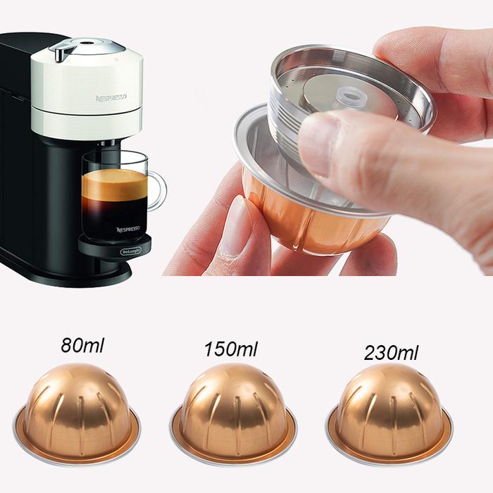 Jual For use only with Nespresso Vertuo Next Vertuoline Reusable