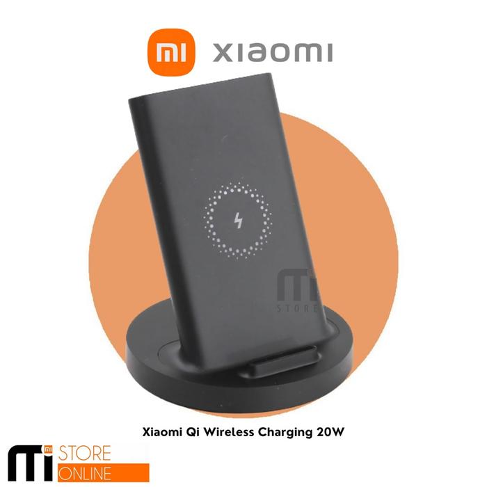 Gambar (RA)Xiaomi Mi Qi Wireless Fast Charging 20W Charger Dekstop Standing dari raja swamp undefined Tokopedia