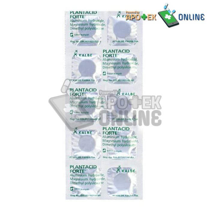 Gambar PLANTACID FORTE 1 STRIP 10 TABLET dari Apotek Gita Medika Blahbatuh undefined Tokopedia