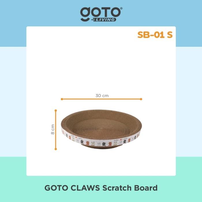Gambar Goto Claws Papan Garukan Kucing Scratch Board Cakaran Hewan Peliharaan - SB01 S dari Goto Living undefined Tokopedia