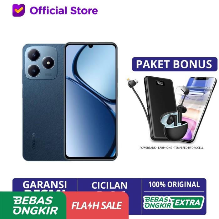 Gambar Realme C63 8/128 6/128 GB NFC Unisoc T612 6GB 8GB 128GB Garansi Resmi - 8/128 Green, Bundle Lengkap dari Digitech Mall undefined Tokopedia