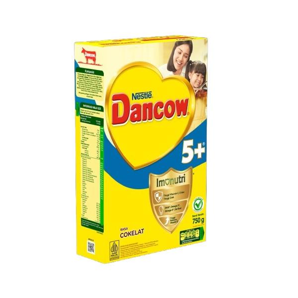 Gambar DANCOW CHOCOLATE 5+ 800 GR - SUSU COKELAT dari Hypermart Tole Iskandar undefined Tokopedia