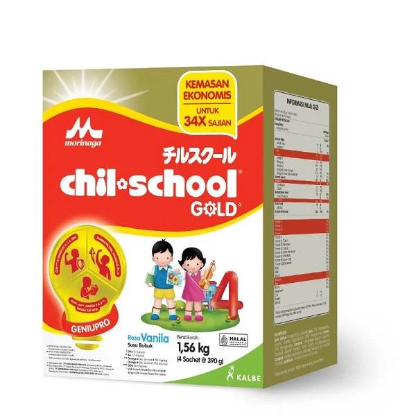 Gambar MORINAGA CHIL SCHOOL GOLD VANILLA 1600 GR - SUSU dari Hypermart Cibubur Junc undefined Tokopedia