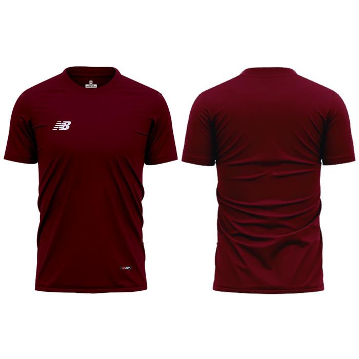 Gambar Kaos Atasan Kaos Oblong Pria ATS-NB-01 - MARON-LG-ABU, XXL dari ENX-SPORT undefined Tokopedia