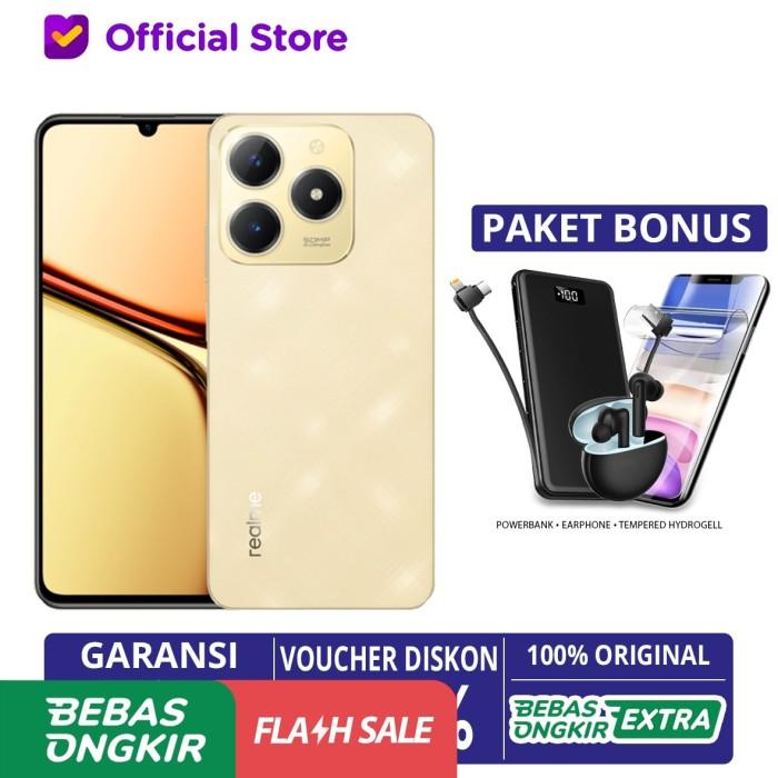 Gambar Realme C61 8/128GB 8GB 128 GB Unisoc T612 Garansi Resmi - 8/128 Green, Bundle Hydrogel dari Digitech Mall undefined Tokopedia